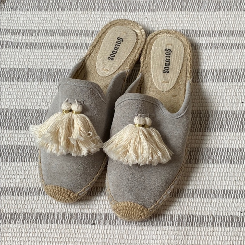 Soludos Tassel Mules